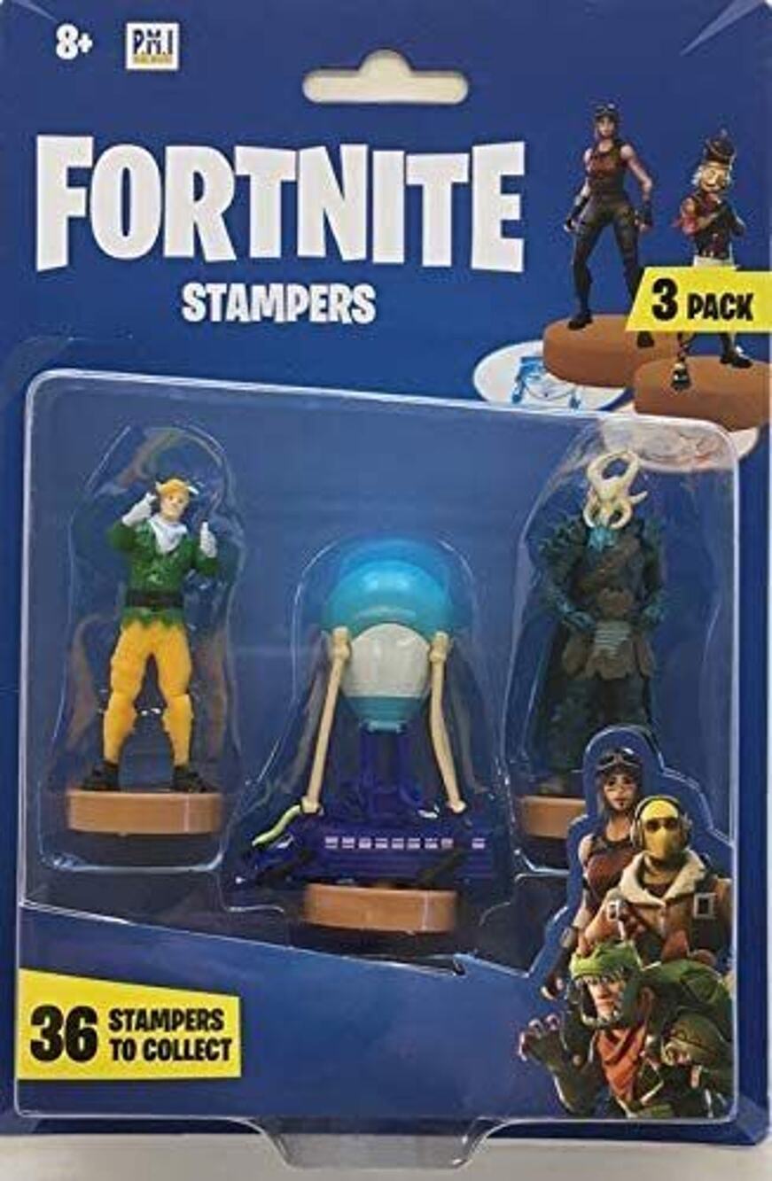 Fortnite Stampers Blister Pack of 3 - Character Stamps